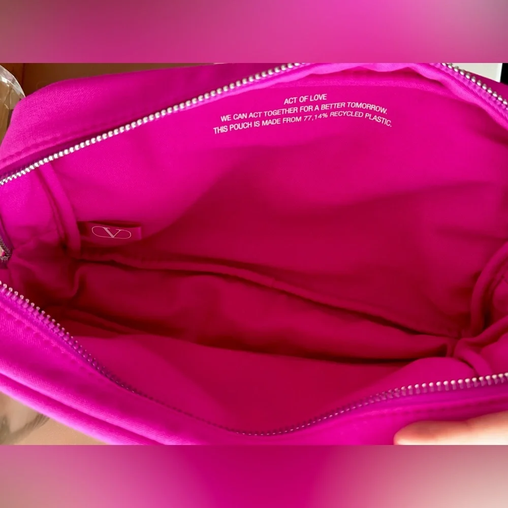 Pink Valentino Cosmetic Bag - Picture 7 of 9